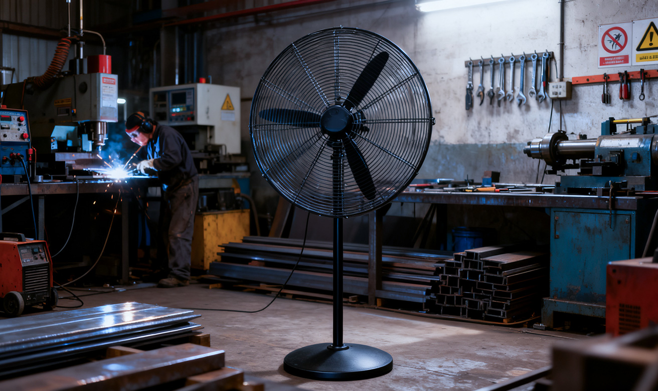 工业落地扇电机